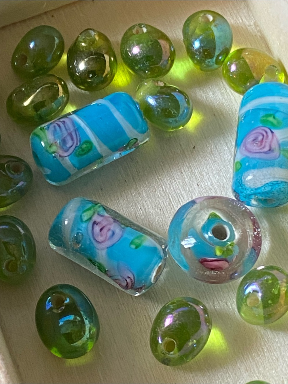 Assorted Beads Freshwater Pearl Seed Beads Shell Beads & Glass Beads - Picture 4 of 15